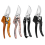 (Black) Garden Hand Pruner Scissor Labor-saving Hardware Tools Flower Scissors Orchard Shear Easy Tool 2