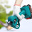 (One Battery, EU Plug) Electric Pruning Shears Rechargeable Garden Pruner Branch Cutter Cutting Tools 7
