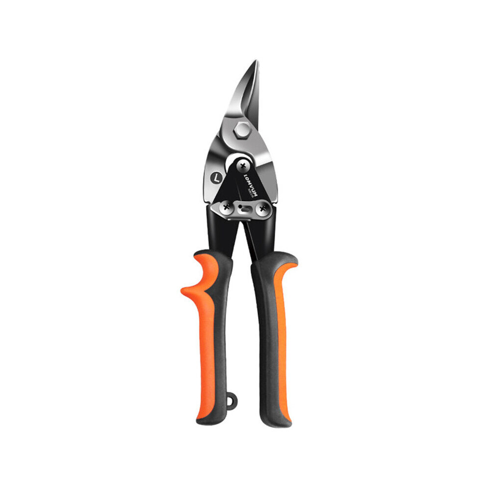 (L) Garden Metal Sheet Cutting Scissors PVC Pipe Cutter Professional Industrial Iron Shears Tin Snips