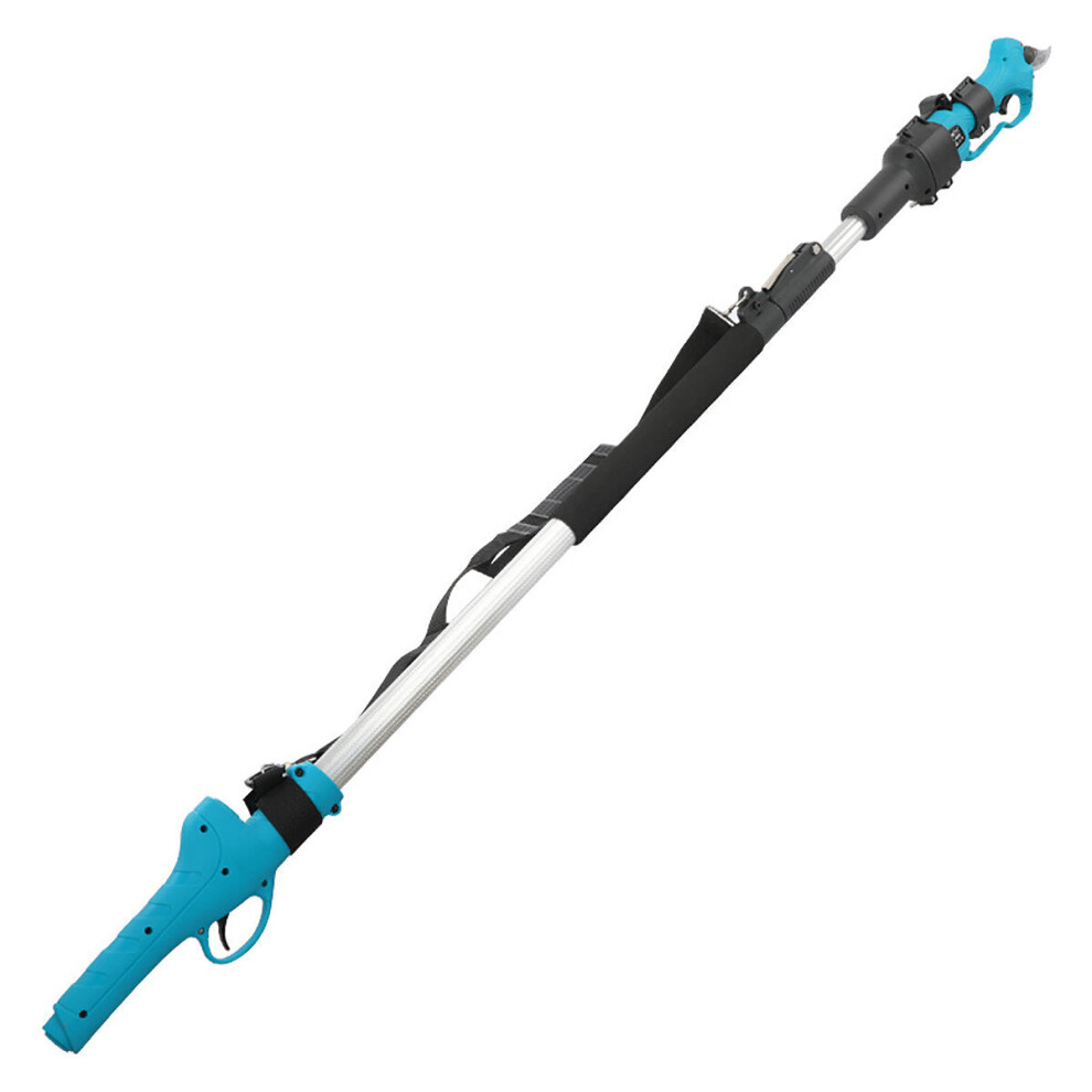 (Telescopic Pole) 16.8V 2000mAh 25-32mm Cordless Secateur Electric Pruning Shear Telescopic Pole Branch Cutter Scissor