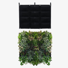 (C) Gardening Grow Pocket Indoor Outdoor Wall Hanging Planting Storage Bag Seedling Bags