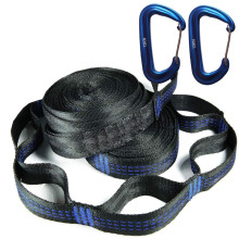(Blue) Super Strong Hammock Strap Hanging Hammock Belt Hamaca Hamak for Camping,Traveling,Portable Hanging Tree Rope
