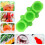 (Cyan) Silicone Ice Cube Tray Mold Ice Tools Chilled Juice Mould 3