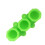 (Cyan) Silicone Ice Cube Tray Mold Ice Tools Chilled Juice Mould 1