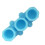 (Cyan) Silicone Ice Cube Tray Mold Ice Tools Chilled Juice Mould 4