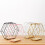 (Pink) DIY Wall-mounted Display Shelf Rack Floating Storage Iron Wood Organizer 6
