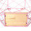 (Pink) DIY Wall-mounted Display Shelf Rack Floating Storage Iron Wood Organizer 9