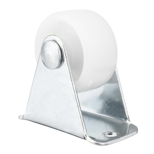 Fixed Caster Wheels 1inch PP Top Plate Mounted Caster Wheel 22lbs 1