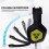 Wired Gaming Headset LED Light 3.5mm USB Over-Ear Headphone for PS4 PC Headset Gamer Computer with Foldable Mic 5