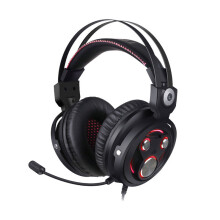 (Red) 7.1 Vibrating Sound Wired Gaming Headset 3.5mm USB Port Music Headphone for E-Sport PC XBox PS4