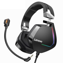 (3.5mm+USB) Gaming Headphone USB 7.1 Surround Sound Deep Bass RGB Colorful Light Headset with Mic for PC Laptop Gamer