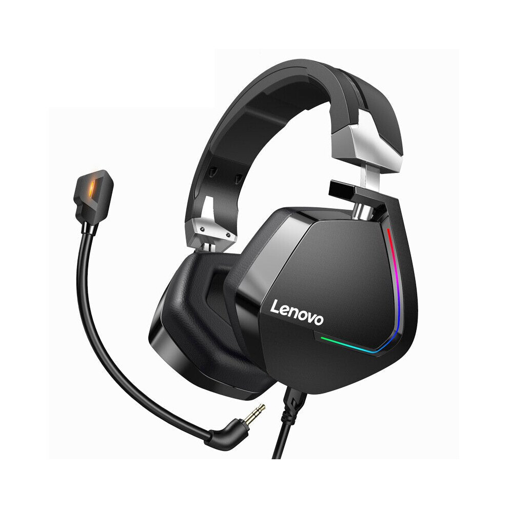 (Usb 7.1) Gaming Headphone Usb 7.1 Surround Sound Deep Bass Rgb Colorful Headset With Mic For Pc Laptop Gamer Light 6112212293881