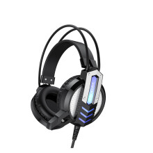 Over-Ear Wired Gaming Headphone Noise Cancelling Hi-Fi Headsets With Mic for PC Computer