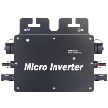 (Black) 800W MPPT Micro Solar Inverter Build in WIFI Monitor IP65 Degree 230VAC&20-50V Work for Power Station