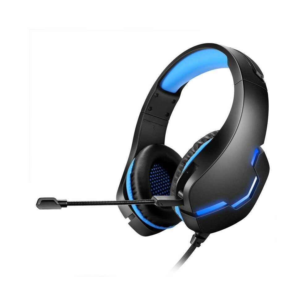 (+) Gaming Headset Usb 7.1 3.5Mm Wired Deep Bass Stereo Led Headphone With Mic For Ps4 Xbox Pc Laptop Gamer Black/Blue/Light 5284966052470
