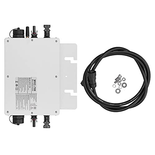 700W Solar Micro Inverter Grid Tie Microinverter WiFi Control Automatic Identification DC to AC 120/230V