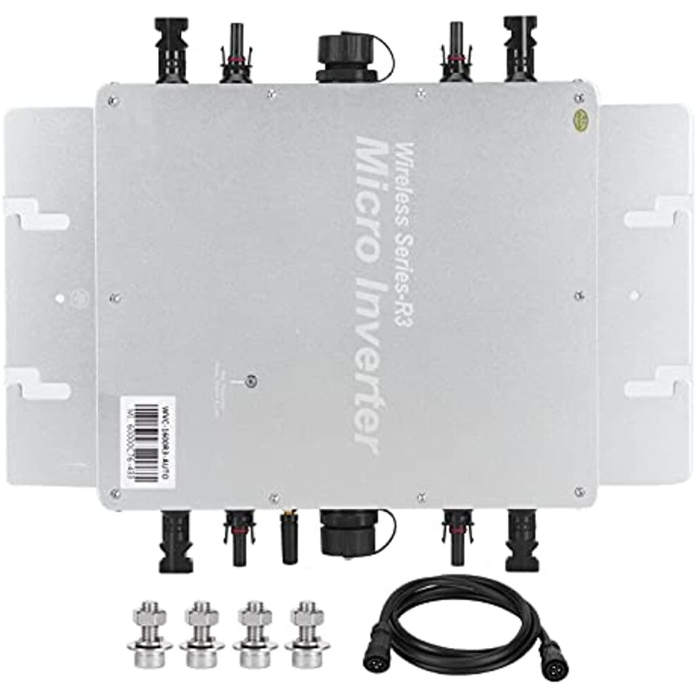 Solar Grid Tie Inverter, 1600W Micro Inverter System, Photovoltaic Power System Automatic Identification & IP66 Waterproof
