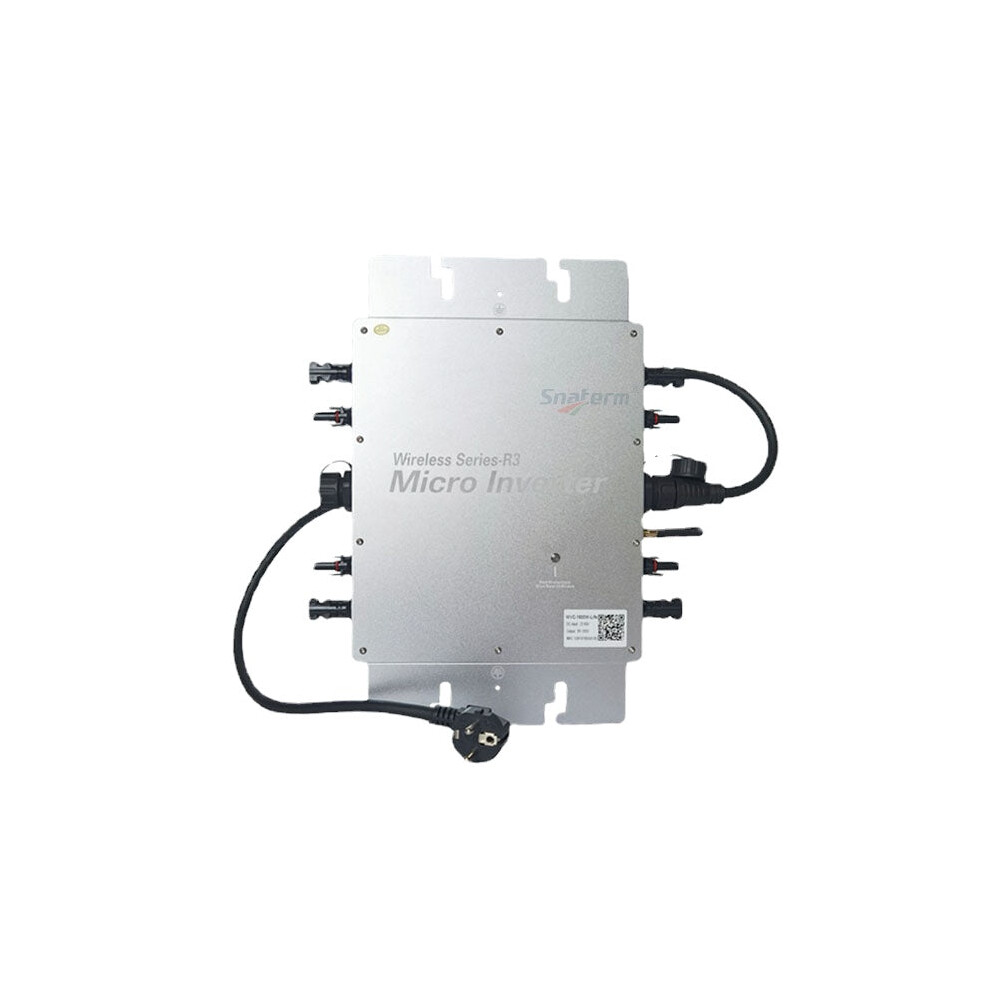 (1200W With 2M Cable) Micro Inverter 1200W 1400W 1600W INTELLIGENT Lot Monitoring System Built-in WiFi Data Terminal with EU ac cable 5/3/2m