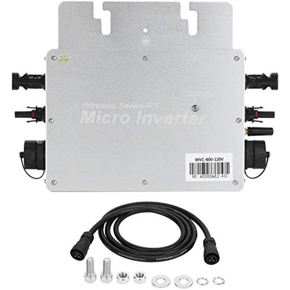 Micro Solar Inverter Grid Tied,Mppt Waterproof Tie Inverter,600W Power Photovoltaic For Generation System 9495687767208