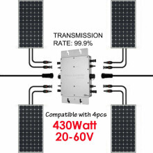 1600W Solar Inverter Grid Tie MPPT Micro DC 22-60V to AC 230V