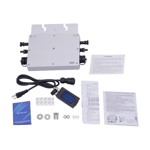 700W Waterproof Solar Grid Tie Micro Inverter IP65 US Standard 2