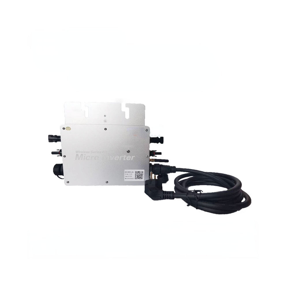 (800W With 5M Cable) MPPT 800W 700W 600W On grid PV smart Micro Inverter monitoring by mobile Cloud APP for solar system with 5m EU Cable