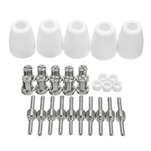 30pcs Plasma Cutter Torch Consumables EXTENDED Nickel-plated