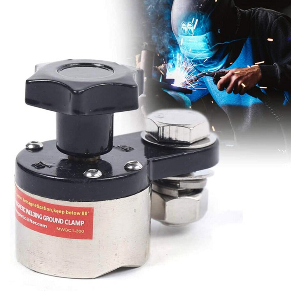 (200A) Magnetic Welding Ground Clamp 200A/300A Medium Size Welding Holder 9495687807300