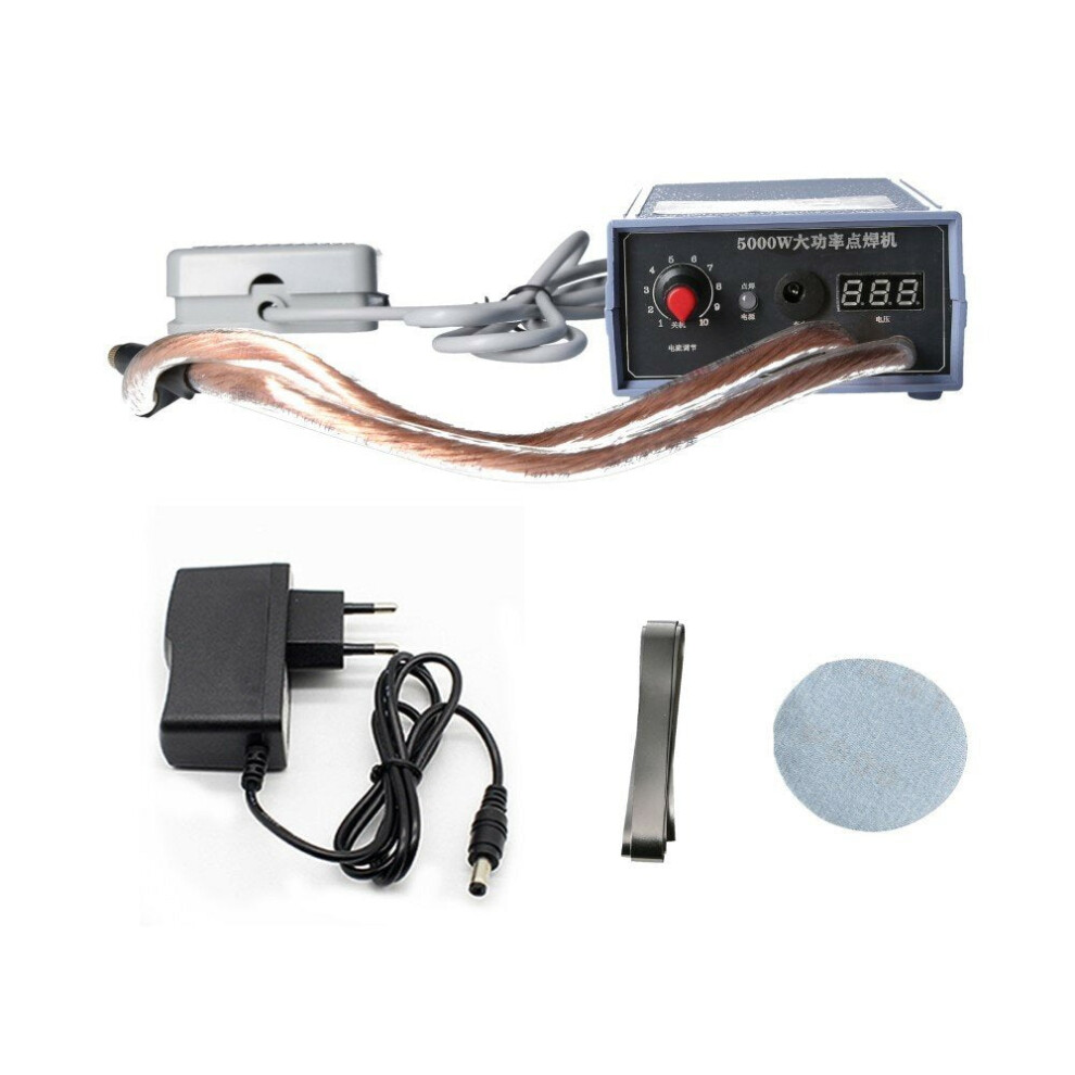 (220V Eu) 5000W Mini Spot Welder High Power Handheld Spot Welding Machine For 18650 Battery Welding Tools 9495687807874