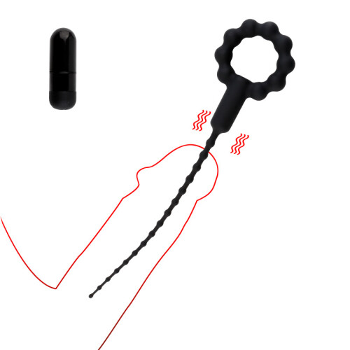 Urethral Vibrator Penis Stimulation Vibrating Prostate Massager 2