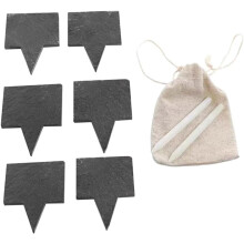 Kit de décorations carrées pour gâteaux et fromages, facile à écrire