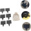 Kit de décorations carrées pour gâteaux et fromages, facile à écrire 3
