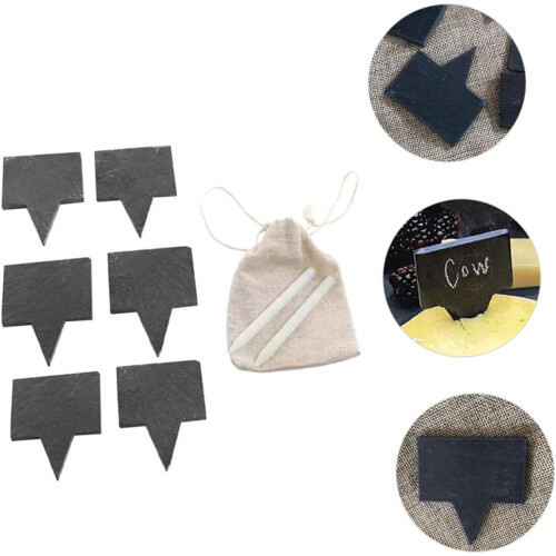 Kit de décorations carrées pour gâteaux et fromages, facile à écrire 2