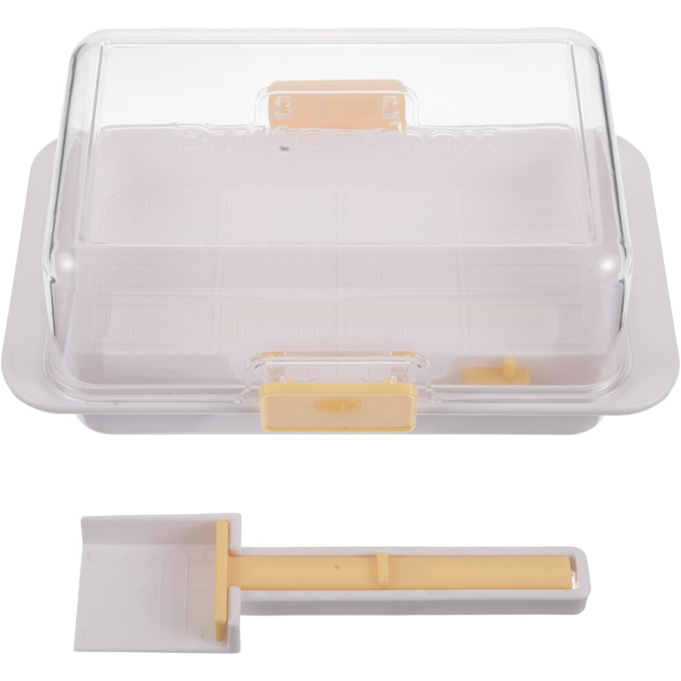 Beurrier en bois avec couvercle pour le stockage du beurre, du fromage et de la crème, boîte de rangement pour la cuisine