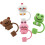Lot de 8 bouchons de paille en silicone 5