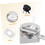 Bouchons de paille en silicone pour gobelets, lot de 6 2