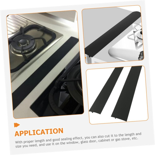 Lot de 2 cache-espaces pour cuisinière, four ... 2