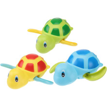 Lot de 3 baignoires à eau en forme de tortue, baignoires à eau en forme d'éléphant, baignoires à eau en plastique ABS
