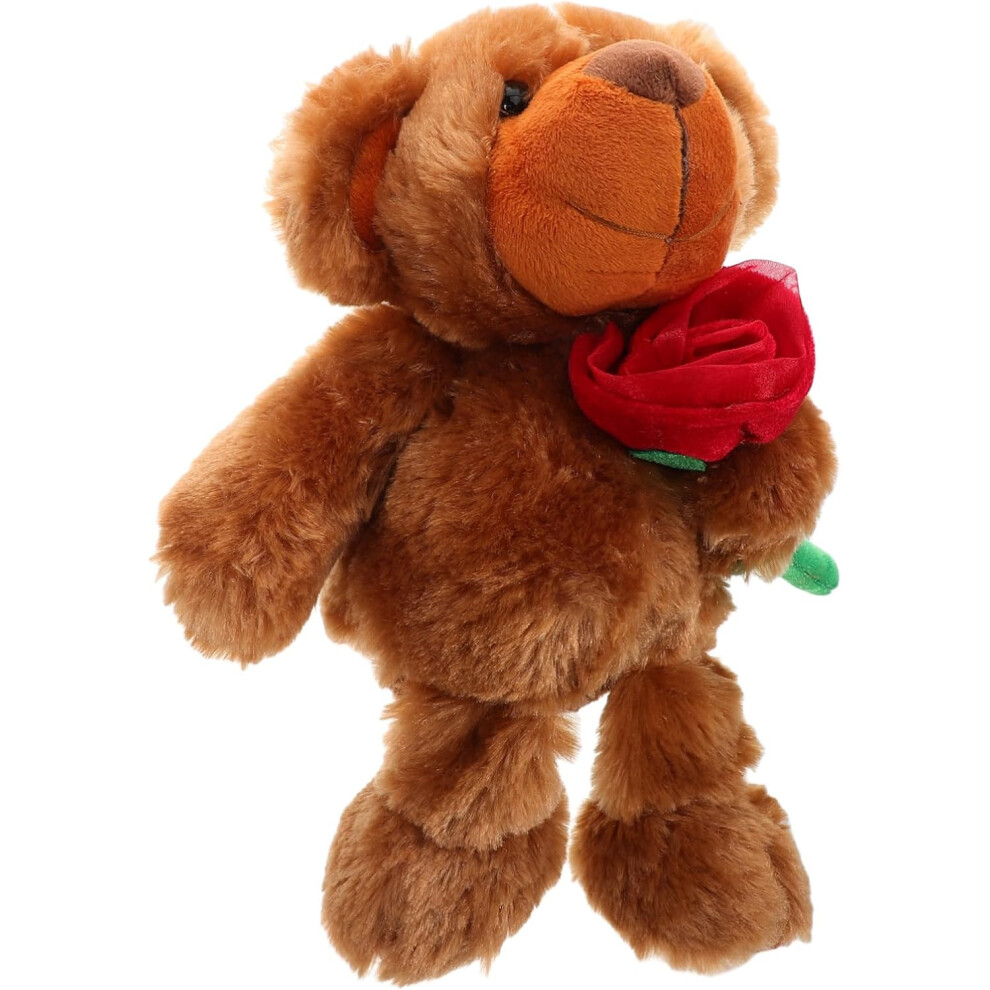 Magnifique ours en peluche pour petite amie, animal en peluche chaleureux pour maman pour la Saint-Valentin