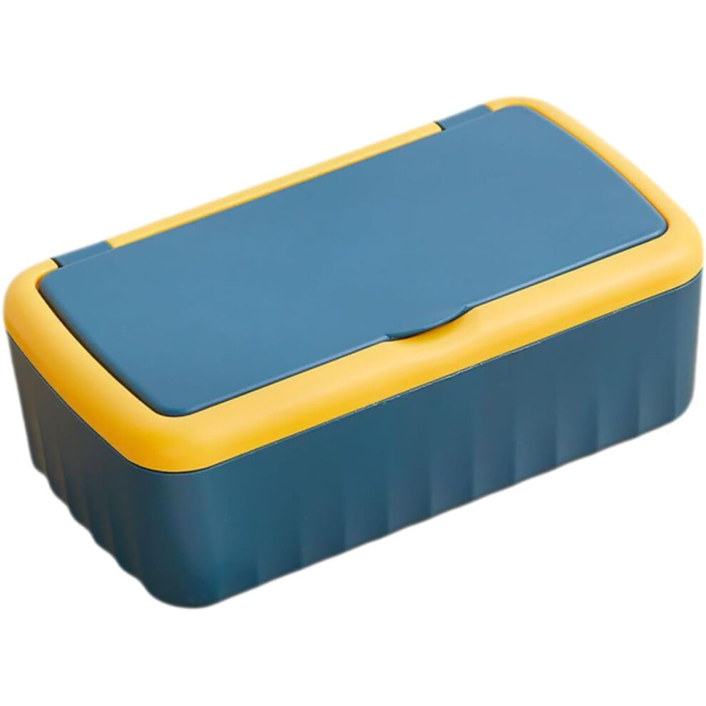 Boîte à mouchoirs carrée, élégante, de taille moyenne, distributeur de lingettes, étanche à la poussière, rechargeable