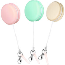 Lot de 3 lingettes nettoyantes pour écran Macaron pour lunettes et appareils électroniques, chiffon doux pour lentilles
