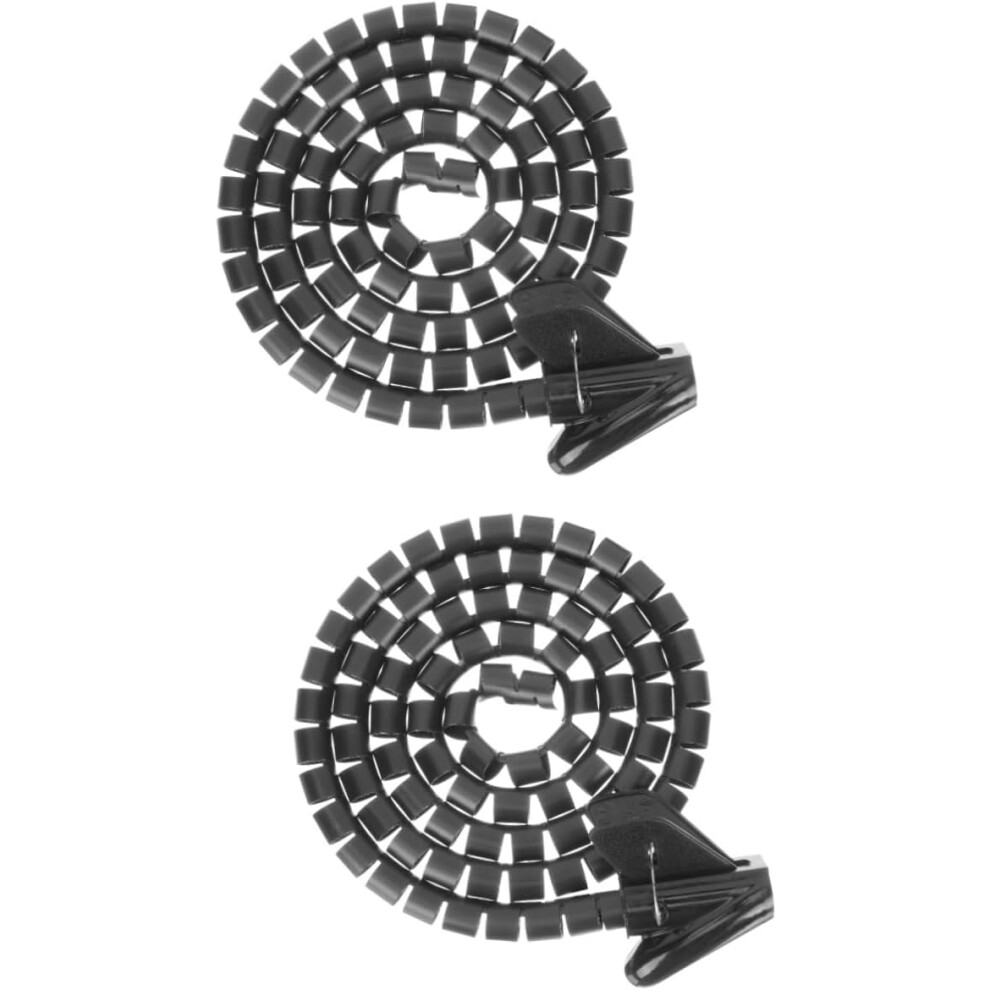 Lot de 2 organiseurs de câbles électriques