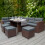 Kussens voor Rotan Hoek Loungeset 7