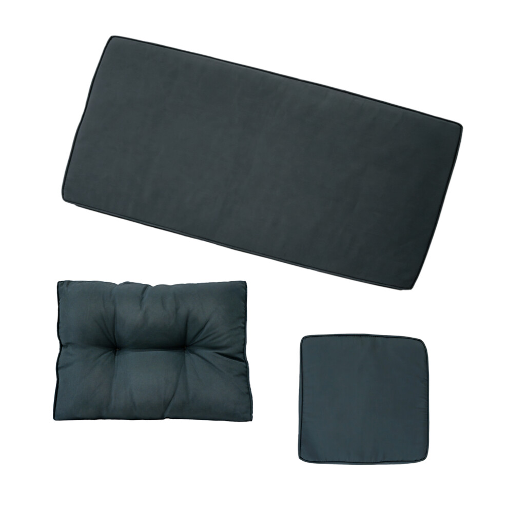 Rattan Corner Set Grey Spare Replacement Cushions