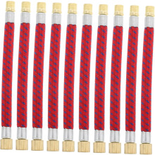 Lot de 10 pompes à air anti-éclaboussures pour ballons de football, de basket-ball, avec lumières solaires simulées pour arbres