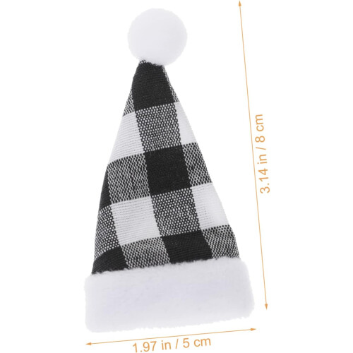 Lot de 3 décorations de Noël pour bouteilles de vin 1