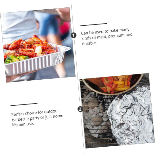 1 feuille d'aluminium pour la cuisson 1