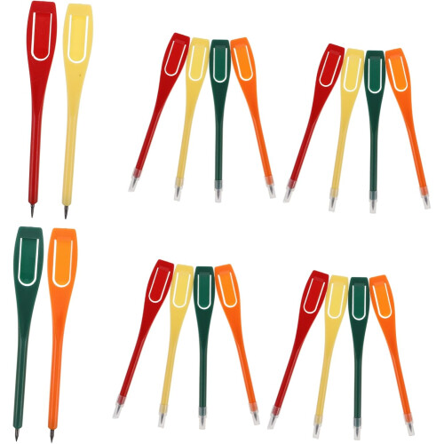 Marqueur de golf avec clip, crayons de pointage, mini-crayons, aimant pour carte de pointage