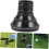 Ramasse-balles de golf en caoutchouc, facile à utiliser, compact et portable, pour putter 2