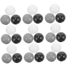 Lot de 50 boules océaniques légères en plastique pour jeux de fête et décorations de piscine pour garçons et filles